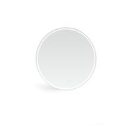 Miroir Royal Plaza Merlot 120x120cm Rond éclairage LED intégré avec capteur et chauffage de miroir IP44 Verre Argent 1563949
