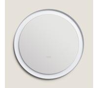 Miroir Salle De Bain Avec Éclairage Led Anti-Buée Ø60 Cm Nahia Sélectionnable (Chaud-Neutre-Froid)