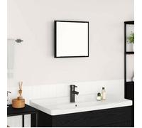 vidaXL LED Salle de bain Miroir Chêne noir 40 x 8,5 x 37 cm