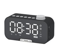 Miroir Sans Fil Bluetooth, Haut-Parleur, Affichage Led, Radio Fm, Microphone Intégré, Hifi, Son Stéréo, Basse, Mini Réveil, Nouveauté 2021