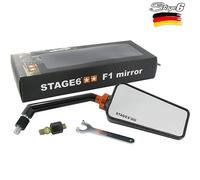 Miroir Scooter F1 Droit Carbone Brillant Stage6 SSP