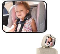 Miroir Sécurité Bébé Siège Arrière Voiture - Grand Angle 180° Incassable Ece R44/04 Pour Nourrissons/Animaux¿[Auto5135407]
