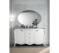 Miroir Style Art déco élégant Salon Ovale Meubles classiques Miroir mural