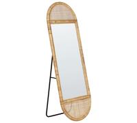 Miroir sur pied BARGES 150 cm Rotin Naturel