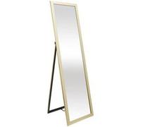 Miroir sur Pied Doré 122 cm - ZOLUS - ALTOBUY Or