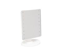 - Miroir sur Pied "LED" 26cm Blanc