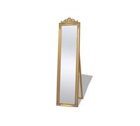 vidaXL Miroir sur pied Style baroque 160x40 cm Doré