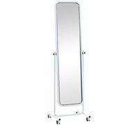 Miroir sur pieds - CLP - Medusa - Cadre en Métal - Blanc