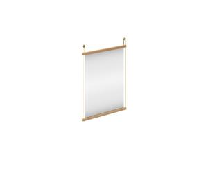 Miroir Suspendu Petit Chêne Pigmenté Blanc