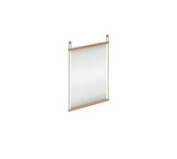 Miroir Suspendu Woud Petit Chêne Pigmenté Blanc
