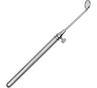 Miroir télescopique - Taille 1 - non grossissant - Miroir en deux parties - à réglage continu