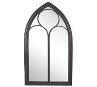 Miroir TRELLY Métal Noir Noir