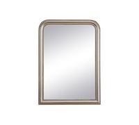 Miroir trumeau en bois de paulownia - L. 80 x H. 110 cm - Champagne - HELOISE