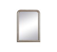 Miroir trumeau en bois de paulownia - L. 80 x H. 110 cm - Champagne - HELOISE