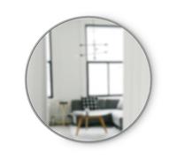 Miroir Umbra Hub 94x94x3cm verre gris 358370-918