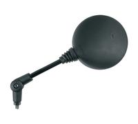 MIROIR UNIVERSEL GAUCHE/DROITE AJUSTABLE M10 CIRCULAIRE NOIR (E366)