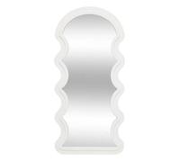 Atmosphera – Miroir mural – Emily – Vague – Blanc – 114 x 54 cm