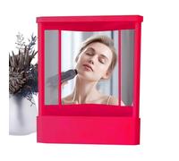Miroir véritable non inversé - Miroir professionnel avec image réelle | Miroir transformatif sans retournement inversé, révolutionnaire - Miroir de toilettage non inversé pour une image réelle