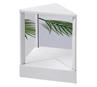 Miroir véritable, pas de durée de triangle inversé, pas de miroir inversé pour une image réelle (A)