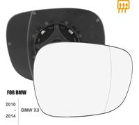 Miroir Verre Chauffé avec Plaque Appui C?té Passager pour Voiture