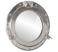 Miroir - vidaXL - Hublot - Aluminium - Verre - Rond 30 cm
