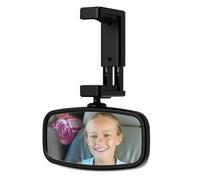 Miroir Voiture Bébé Retroviseur, Retroviseur Voiture Bebe Avec Pince à Ressort, 360° Einstellbar, Gehäuse aus ABS-Material, Miroir pour Voiture pour la Plupart Des Voitures Familiales