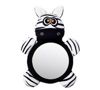 Miroir Voiture Bébé Zèbres, Miroir Siège Arrière de Bébé, Miroir Retroviseur Siege Sécurité Bébé, Miroir Bébé Noir et Blanc, Miroirs Auto Bebe, Jouets Suspendus pour voitures d'enfants