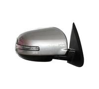 Miroir Vue Latérale Voiture Accessoires Rétroviseurs De Voiture Réflecteurs De Rétroviseurs Latéraux Clignotants À LED Pour Mitsubishi Pour Outlander 2013-2020(Sliver L)