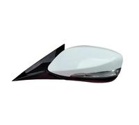 Miroir Vue Latérale Voiture Ensemble De Rétroviseurs Automatiques Pour Hyundai Pour Veloster 2014-2017 Réglage De La Lentille Chauffante Des Clignotants(White B,La gauche)