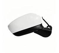 Miroir Vue Latérale Voiture Rétroviseur Électrique Pliable À 8 Broches Pour Mazda CX5 2012-2015 Réglage Automatique Des Clignotants Chauffage La Lentille Ensemble(White R)