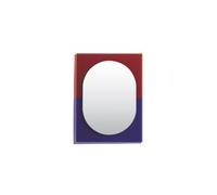 Miroir Wander 67x90 Violet/ Brun Rouge