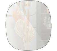 Miroir Woood Philou Noir 60x55x1 cm