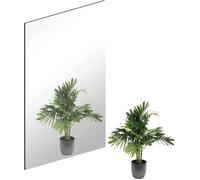 Miroir - YYV - 40 x 30 cm - Autocollant - Verre sans plomb - Bords polis