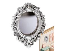 Miroirs anciens en résine rustique rétro pour maison, chambre, salon, bureau, appartement, hôtel, mariage, cadeau
