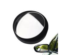 Miroirs d'angle aveugle - Miroir latéral rotatif pour le recul plus large, vision angulaire avec fonction de clarté HD, accessoire de sécurité pour l'automobile, extérieur de remorque, installation fa