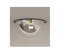 vidaXL Miroirs de Circulation en Demi-dôme 2 pcs Ø30 cm Acrylique, rétroviseur, Miroir de Circulation Convexe, sécurité routière