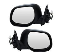 Miroirs ExtéRieurs Ensemble Porte 5 Broches Pour Mitsubishi Pour ASX 10-17 Gris Argent Avec Rétroviseur Extérieur Chauffant Et Rabattable Manuellement Bras RéTroviseur Long(1 paire)