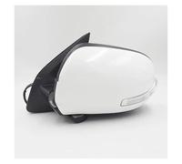 Miroirs ExtéRieurs Rétroviseur Extérieur Pour Mitsubishi Pour ASX RVR 2013-2019 Côté Porte 9 Broches Rabattable Automatiquement Bras RéTroviseur Long(White-L)