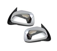 Miroirs ExtéRieurs Rétroviseur Latéral Chromé Rabattable Manuellement Pour Toyota Pour Hilux Et Pour Vigo 05-15 Fixation 3 Broches Ensemble Révision Retroviseur Complet(1 paire)