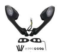 Miroirs Guidon Boîtier de clignotant rétroviseur noir pour moto pour YZF-R1 2015-2017 YZF-R6 2017 R1 R6
