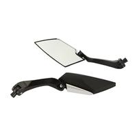 Miroirs Guidon Rétroviseurs latéraux universels pour moto, 8 mm, 10 pour scooters, vélos électriques pour chopper, tourisme, 2 pièces