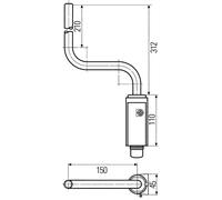 Miroirs HELLA (8HG 561 107-171) Support, Miroir Extérieur OEM