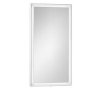 Miroirs LAUFEN YVA, éclairage indirect par LED sur le pourtour, 450x40x800mm, H4484600YV2681, Couleur: Blanc mat