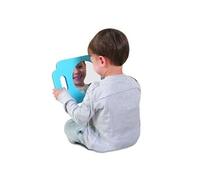 Edushape Miroirs Board Mirrors – Lot de 4 géométriques en mousse avec poignées – Dès 12 mois