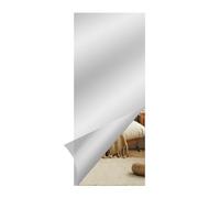 Miroirs muraux en Plastique Flexible, Feuilles de Miroir Auto-adhésives pour décoration Murale de la Maison, 200 x 60 cm 0,1 mm d'épaisseur Flexibles Autocollant sans Verre