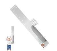 Miroirs pour tableau de croissance - Tableau des hauteurs en acrylique incassable, règle en acrylique incassable | Miroir de mesure mural avec autocollants, décoration murale pour chambre