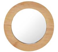 Miroir mural 40 cm Teck Rond