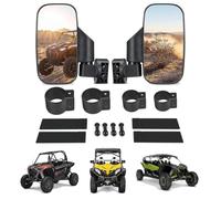 Miroirs UTV Rétroviseur Latéral pour CFMOTO ZForce 950 Sport Camo 2022-2026, UTV Pliable Rétroviseur Accessoires Côte à Côte,A