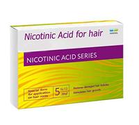 Mirolla Lot de 10 ampoules de 5 ml d'acide nicotinique pour cheveux (vitamine B3/niacine) pour renforcer la qualité des cheveux et la croissance des cheveux