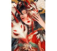 MIRONS Diamond Painting, Illustration de fille fantastique, M, 50 x 70 cm. DIY 5D Peinture Diamant Peinture en Cristal Broderie Diamant Tableau Strass Diamant Diamond Painting